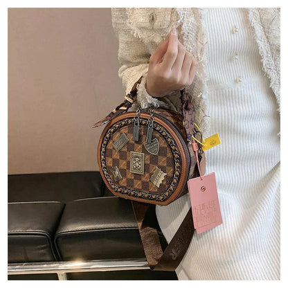 Round Crossbody Bag™ - Stylish and Durable Leather Bag