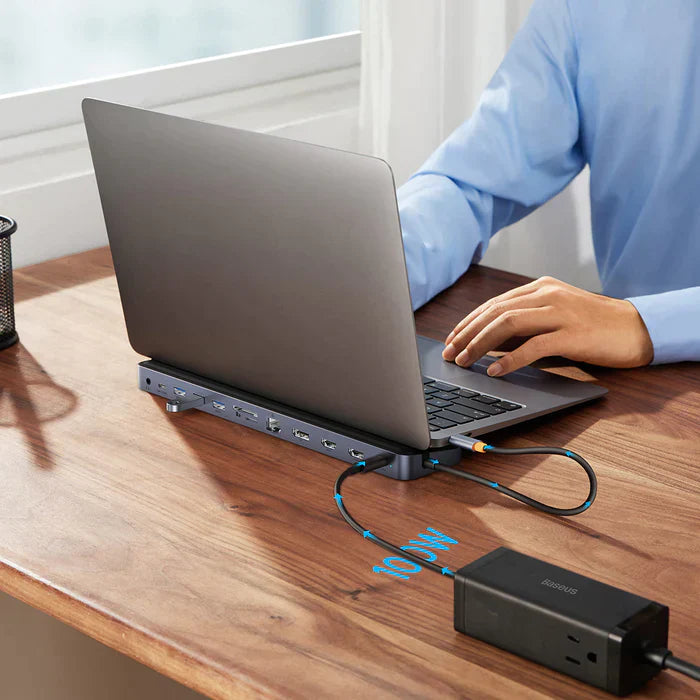 TechPro™ - 12 in 1 Laptop USB-C Hub